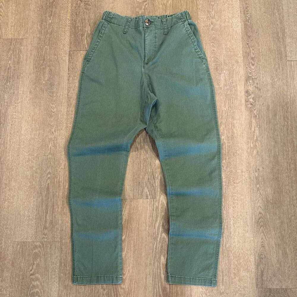 Green stretch waist OG chino Size XS
